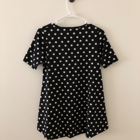 LuLaRoe Perfect T - White Polka Dot - XXS - Picture 2 of 4